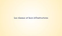 1.1. Les réseaux et leurs infrastructures