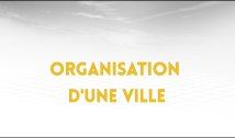 1.2. Organisation d'une ville