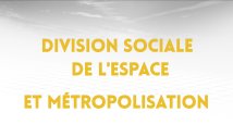 4.2. Division sociale de l'espace et métropolisation