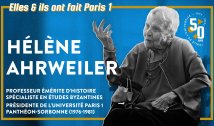 Elles & ils ont fait Paris 1 - Hélène Ahrweiler
