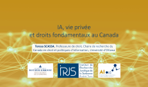 (4/5) IA, vie privée et droits fondamentaux au Canada